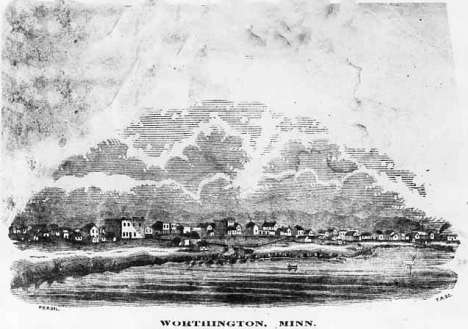 Worthington Minnesota, 1873