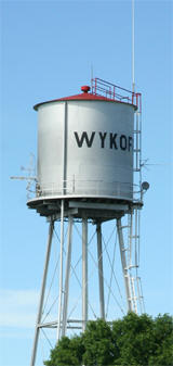 Water Tower, Wykoff Minnesota