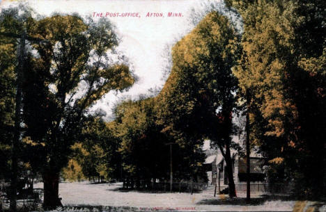 The Post Office, Afton, Minnesota, 1908