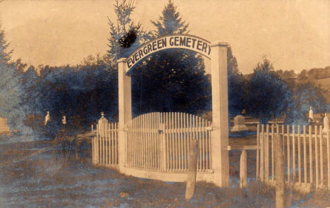 Evergreen Cemetery, Afton, Minnesota, 1910