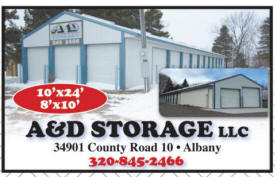 A & D Storage LLC, Albany, Minnesota