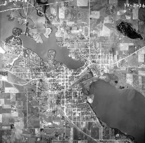Aerial Photo of Albert Lea, Minnesota, 1938