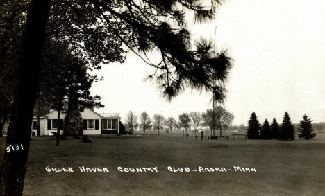 Greenhaven Country Club, Anoka, Minnesota, 1952