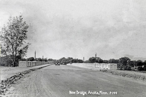New Mississippi River Bridge, Anoka, Minnesota, 1930