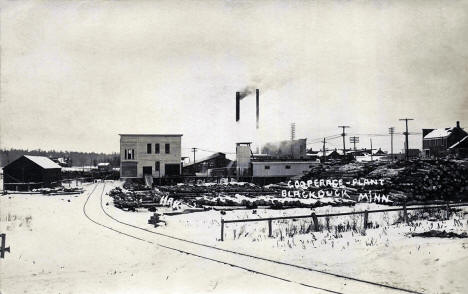 Cooperage Plant at Blackduck, Minnesota, 1910s