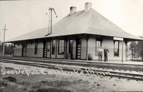 Soo Line Depot, Cass Lake, Minnesota, 1910s