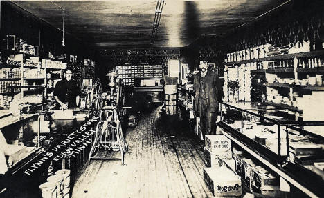 Interior, Flynn's Variety Store, Eden Valley, Minnesota, 1910s