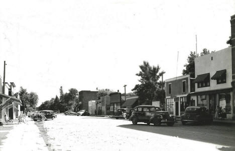 Main Street, Granada, Minnesota, 1940s