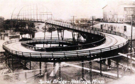 Spiral Bridge, Hastings, Minnesota, 1930s