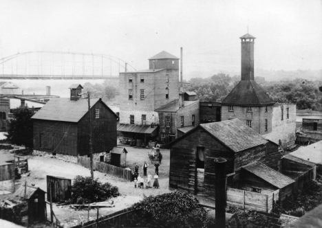 The Kuenzel Brewery in Hastings, Minnesota, 1907