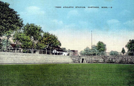 Todd Athletic Stadium, Hastings, Minnesota, 1940s