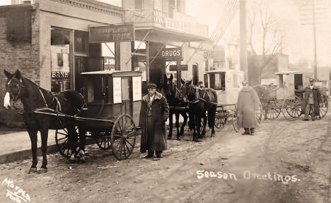Street Scene, Jordan, Minnesota, 1908