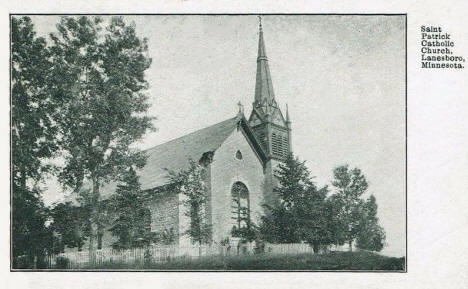 St. PAtrick Catholic Church, Lanesboro, Minnesota, 1907