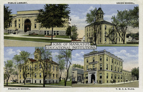 Educational Institutions in Mankato, Minnesota, 1916