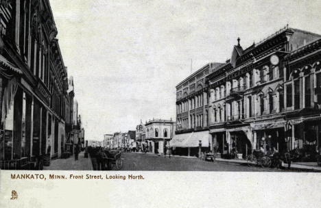 Front Street, Mankato, Minnesota, 1905