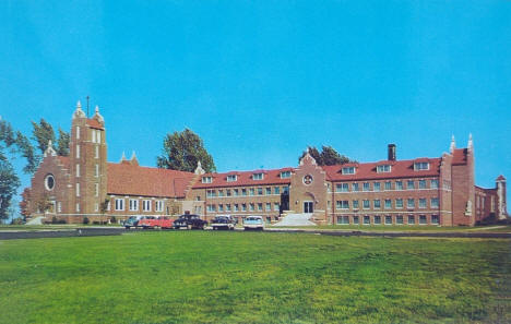 Crosier Monastery and Seminary, Onamia, Minnesota, 1957