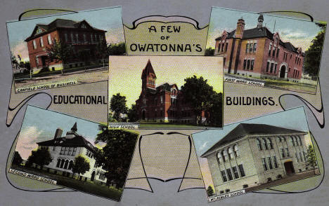 Owatonna Schools, Owatonna, Minnesota, 1910s