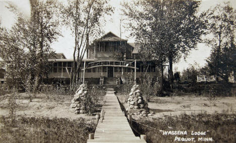 Wassena Lodge, Pequot, Minnesota, 1926