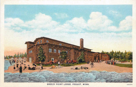 Breezy Point Lodge, Pequot, Minnesota, 1920s