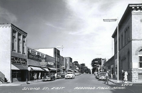 Second Street East, Redwood Falls, Minnesota, 1950s