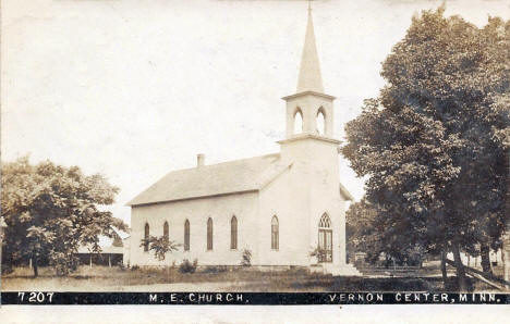 Methodist Espiscopal Church, Vernon Center, Minnesota, 1911