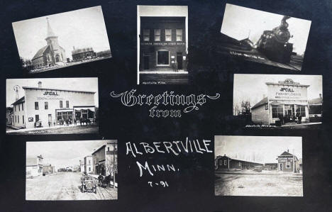 Multiple scenes, Albertville, Minnesota, 1912