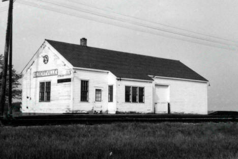 Railroad Depot, Albertville, Minnesota, 1950