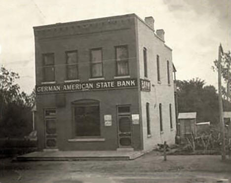 German American Bank, Albertville, Minnesota, 1910