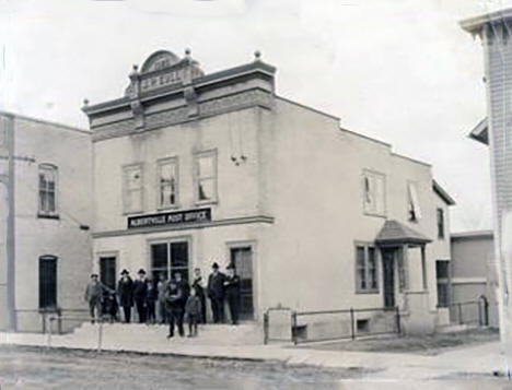 Albertville Post Office, Albertville, Minnesota, 1910
