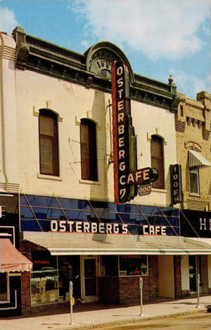 Osterberg's Cafe, Alexandria, Minnesota, 1960s
