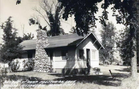 Cottage at Camp Preston on Lake Darling, Alexandria, Minnesota, 1930s