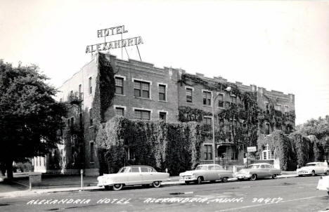 Alexandria Hotel, Alexandria, Minnesota, 1955