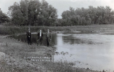 Blue Earth River, Amboy, Minnesota, 1920