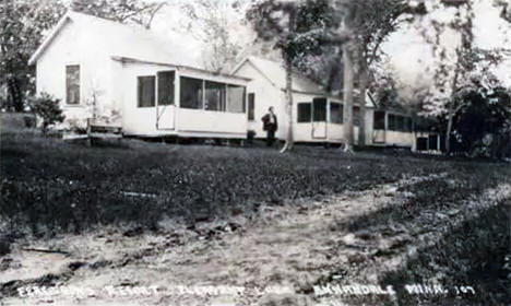 Ferguson's Resort on Pleasant Lake, Annandale, Minnesota, 1919