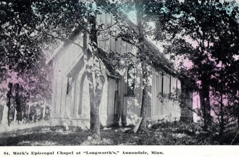 St. Mark's Episcopal Church at "Longworth", Annandale, Minnesota, 1910s