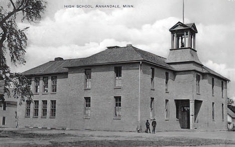High School, Annandale, Minnesota, 1912