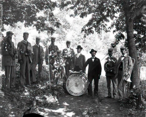 Union Cornet Band, Annandale, Minnesota, 1890