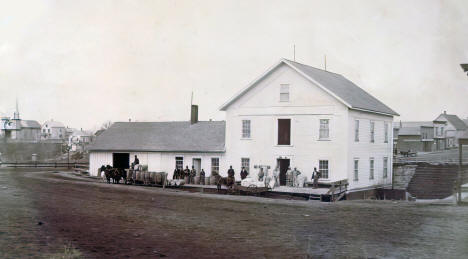 Grist mill, Anoka, Minnesota, 1860