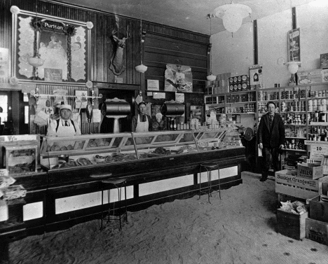 Dahlheimer's Meat Market, 94 W. Main Street, Anoka, Minnesota, 1922