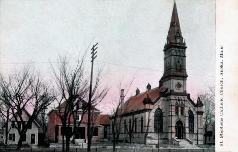 St. Stephens Catholic Church, Anoka, Minnesota, 1910s