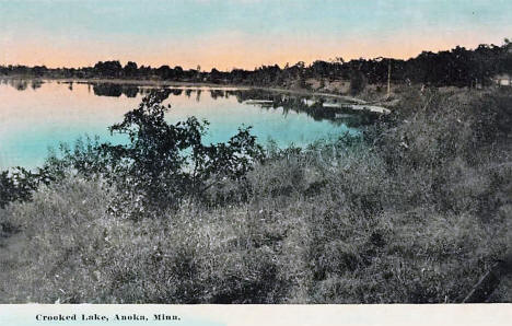 Crooked Lake, Anoka, Minnesota, 1910