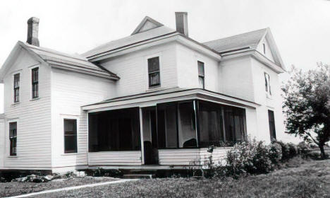 Corrigan farm house, Apple Valley, Minnesota, 1958