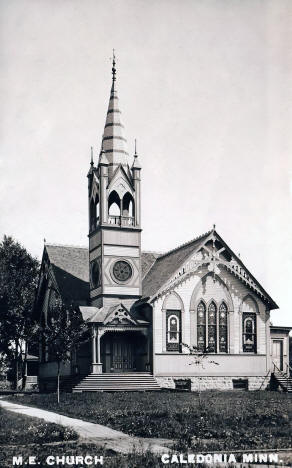 Methodist Episcopal Church, Caledonia Minnesota, 1907