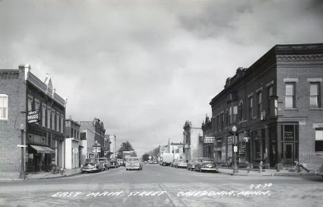 East Main Street, Caledonia Minnesota, 1938