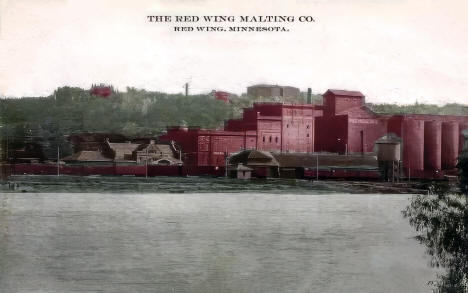 The Red Wing Malting Company, Red Wing Minnesota, 1907