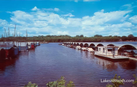 Boathouse Village, Red Wing Minnesota, 1960s