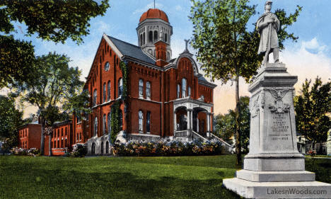 Goodhue County Court House, Red Wing Minnesota, 1910s