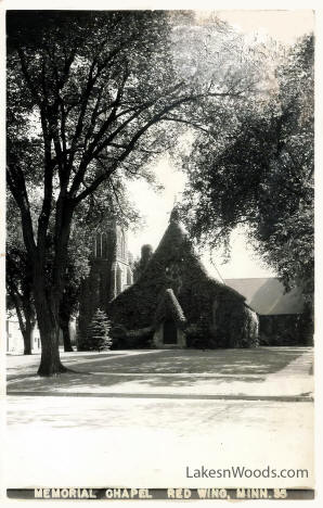 Memorial Chapel, Red Wing Minnesota, 1950s