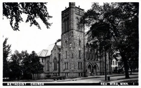 Methodist Church, Red Wing Minnesota, 1950s