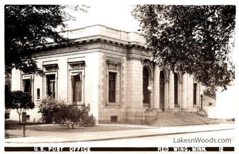 US Post Office,, Red Wing Minnesota, 1950s